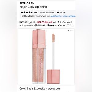 Patrick ta lip shine